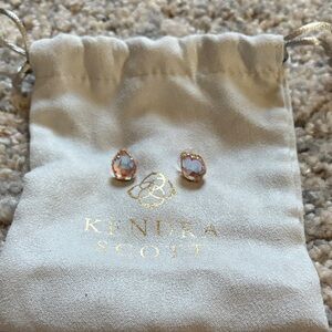 Kendra Scott Tessa Iridescent Rose Earrings